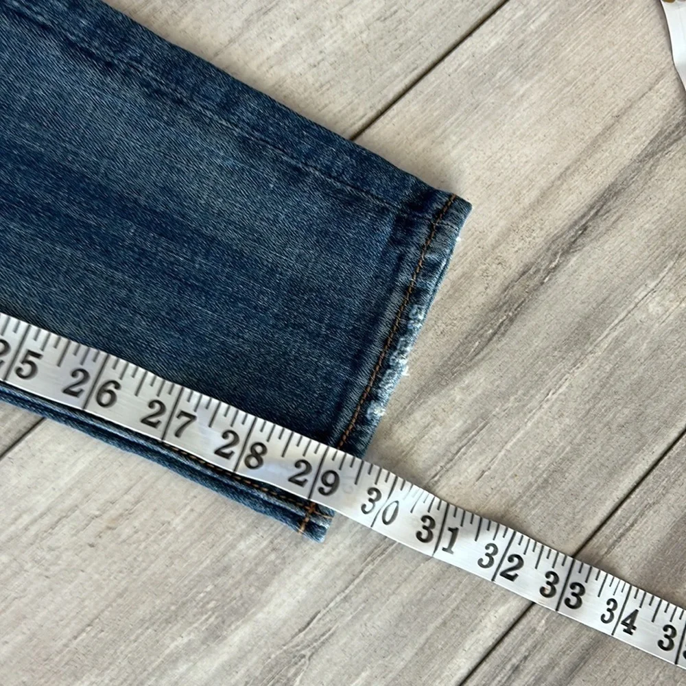 Driftwood skinny fit patch jeans size 26